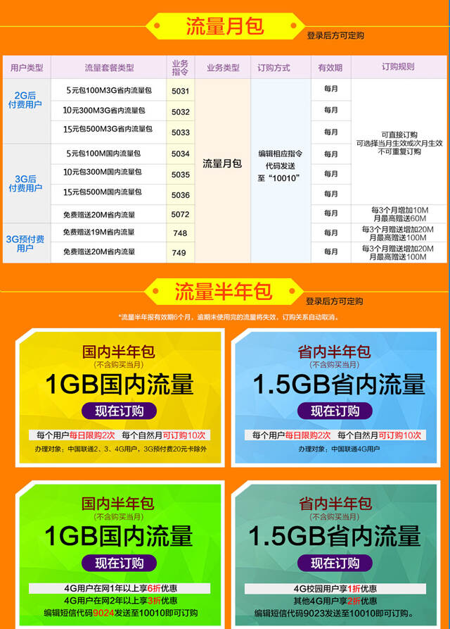 购买手机流量包