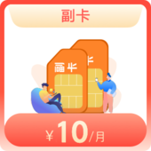 副卡/亲情卡（立即生效）